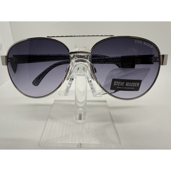 Steve Madden Women's Aviator Sunglasses KORMAK 100%UV PROTECTION+KATE SPADE CASE - Picture 1 of 16